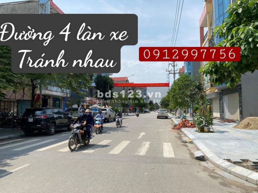 Cho thuê nhà lô góc, Ngã Tư To, Mặt Phố trung tâm Phố Chờ Yên Phong Bắc Ninh