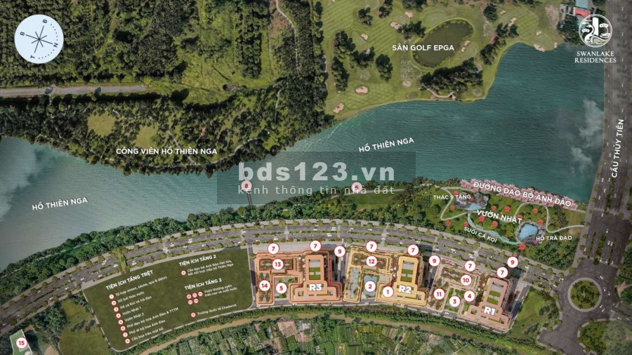 Ecopark Dự án biểu tượng của năm Swanlake Residence the Onssen giá trần 58 triệu/m2