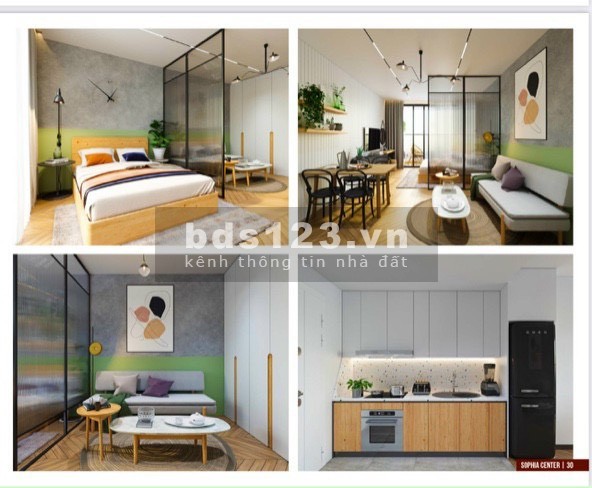 Bán căn hộ Sophia Phú Cường View bờ hồ, ngân hàng hỗ trợ 70%