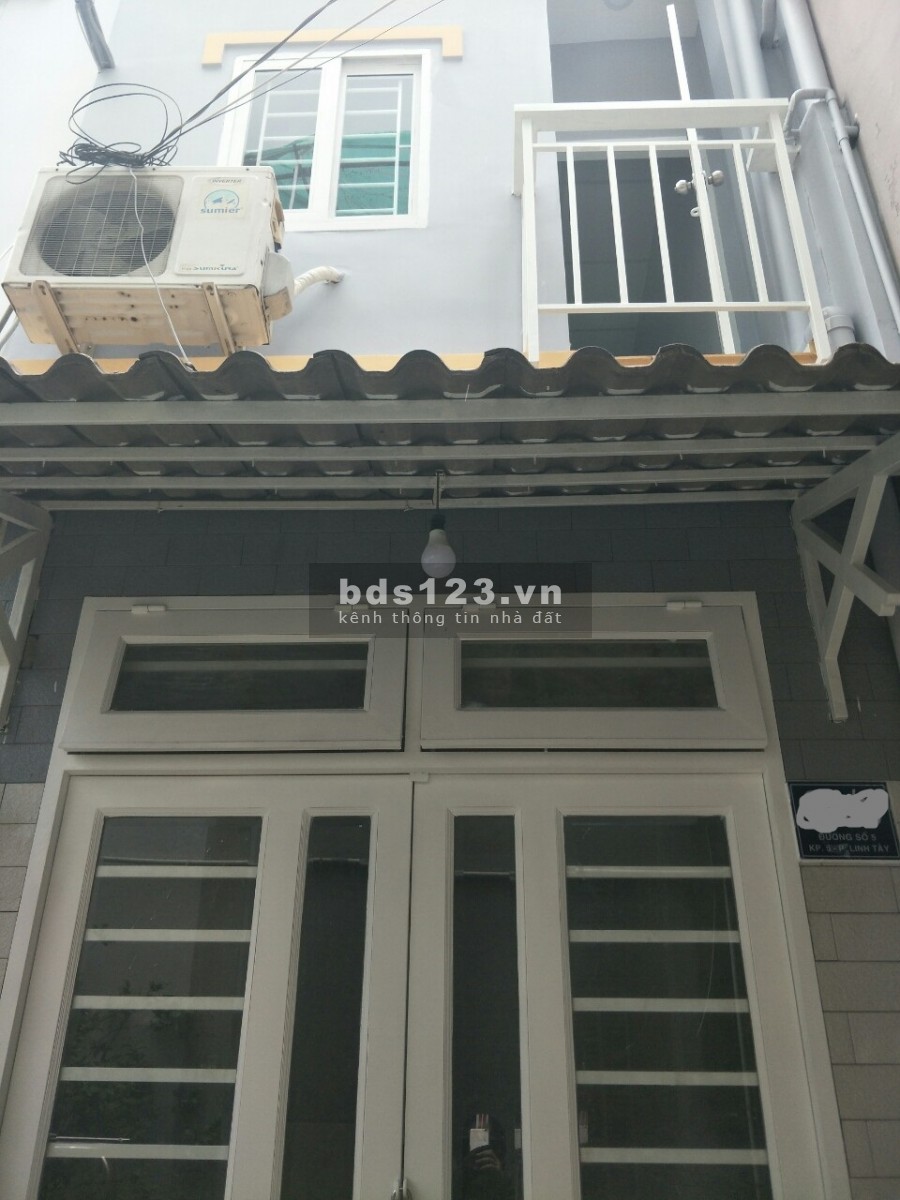 Nhà đẹp hẻm ba gác đường số 5, Linh Tây sổ hồng riêng nở hậu, giá 2.5 tỷ
