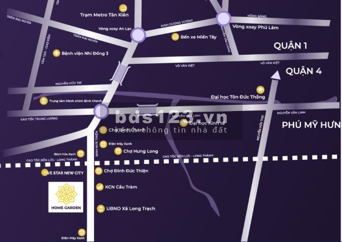 Mở bán 20 căn nhà mặt phố dự án Nhà Xinh Home Garden chỉ từ 900 triệu/căn.
