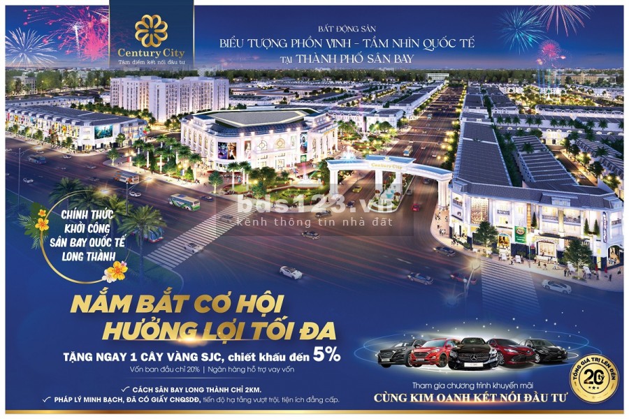 Bán đất nền dự án sân bay Long Thành, đối diện công viên 100m2