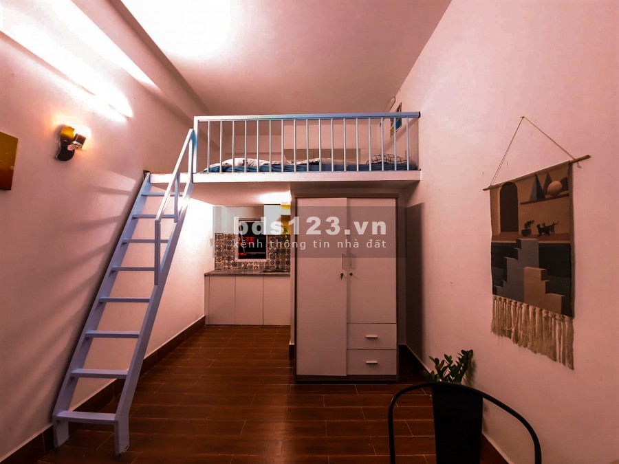 Phòng dạng căn hộ dịch vụ studio Quận Bình Thạnh, giá 5 triệu/tháng
