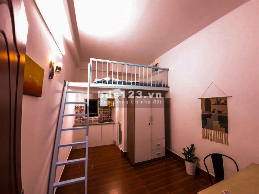 Phòng dạng căn hộ dịch vụ studio Quận Bình Thạnh, giá 5 triệu/tháng