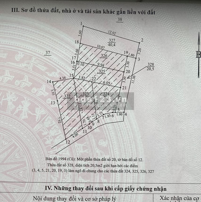 Đất Đông Ngạc, Kẻ Vẽ, Cách mặt ngõ 30m, giá bán 1.78 tỷ, lh 0366906423