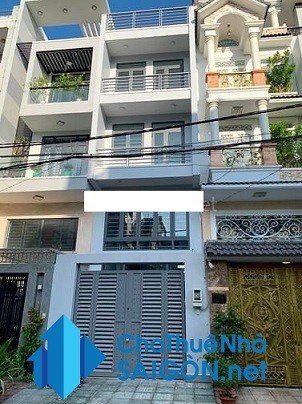 Cho thuê biệt thự HXH đường số 9, Khu biệt thự Làng Hoa, Quận Gò Vấp