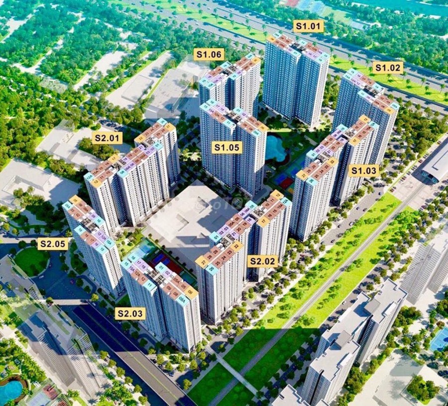 Chính chủ cần bán CHCC S2.02 Vinhomes smart city, Đại lộ Thăng Long, Phường Tây Mỗ, Quận Nam Từ Liêm, Hà Nội