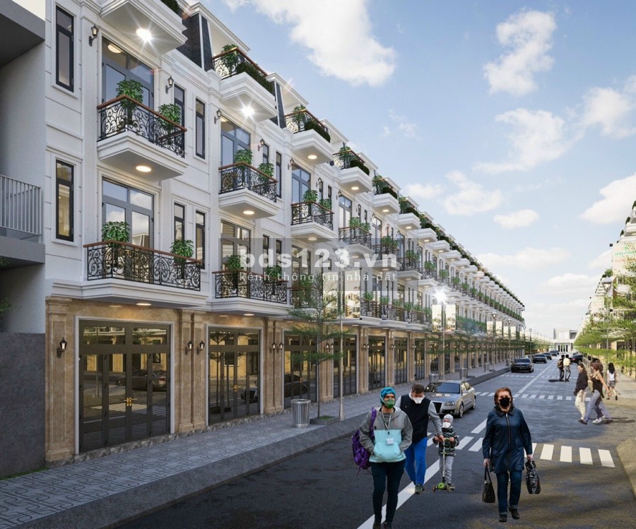 Mở bán 100 căn nhà phố khu dân cư Bảo Phú Residence, mặt tiền Võ Thị Liễu, P. An Phú Đông, giá 5ty6