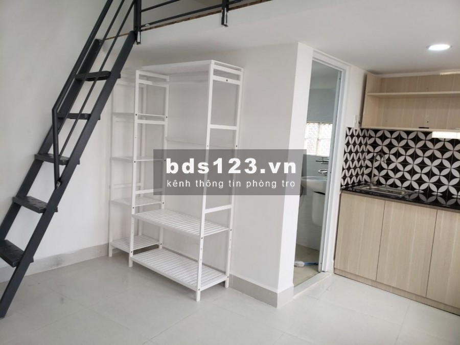 Phòng mới xây Tân Bình kế công viên đẹp rộng từ 25m2 có gác rất sạch sẽ