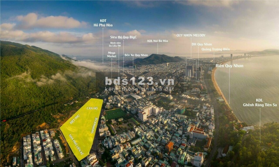 DỰ ÁN RICHMOND QUY NHƠN, CĂN HỘ CAO CẤP GIÁ 32TR/M2, TT 30% NHẬN NHÀ, ÂN HẠN GỐC VÀ MIỄN LÃI 24 THÁNG