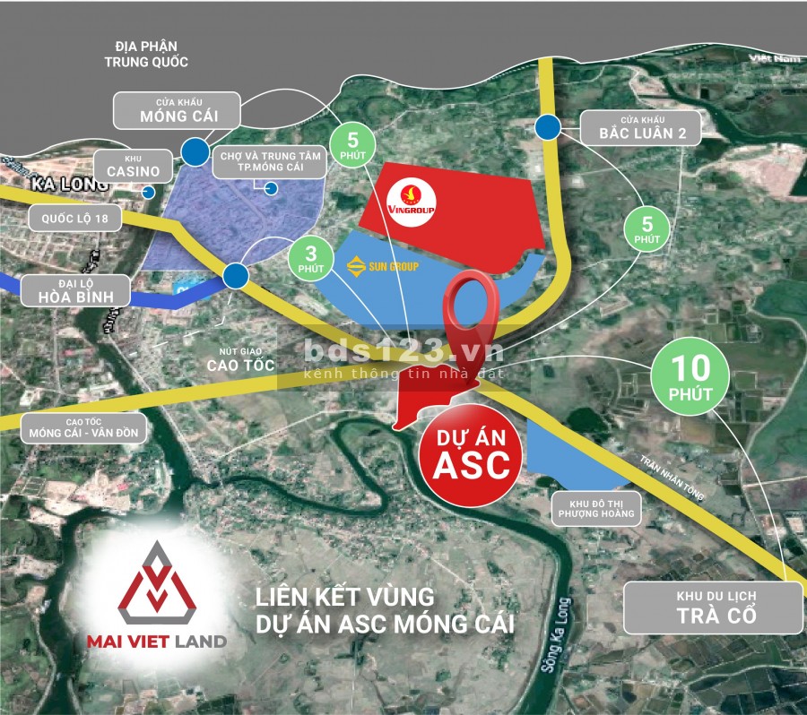 Sở hữu ngay đất nền ASC tp Móng Cái, đầu tư sinh lời nhanh