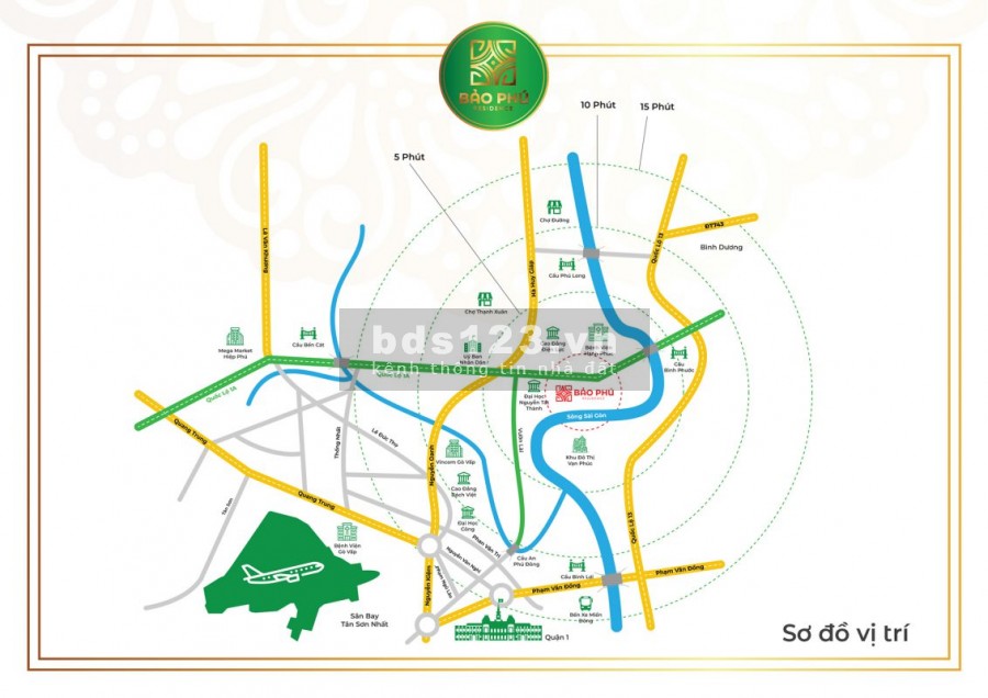 Mở bán 100 căn nhà phố khu dân cư Bảo Phú Residence, mặt tiền Võ Thị Liễu, P. An Phú Đông, giá 5ty6