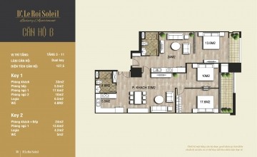 7.1 tỷ căn hộ 3PN view Hồ Tây,căn góc đẹp, full nội thất cao cấp – D’.Le Roi Soleil 59 Xuân Diệu