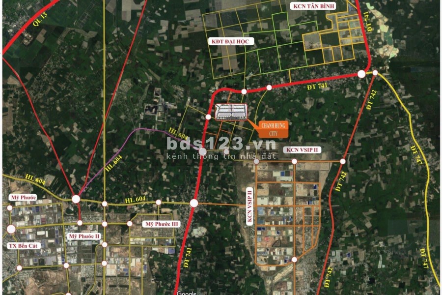 Khu đô thị Bến Cát City Zone diện tích từ 60m2, tiện ích đẳng cấp