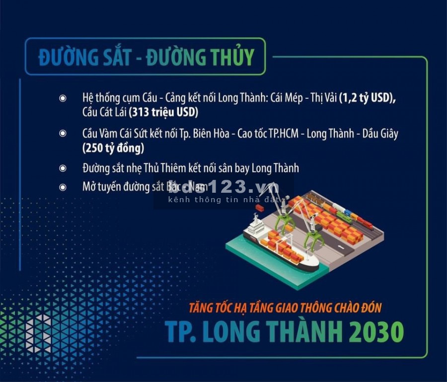 Bán đất nền dự án sân bay Long Thành, đối diện công viên 100m2