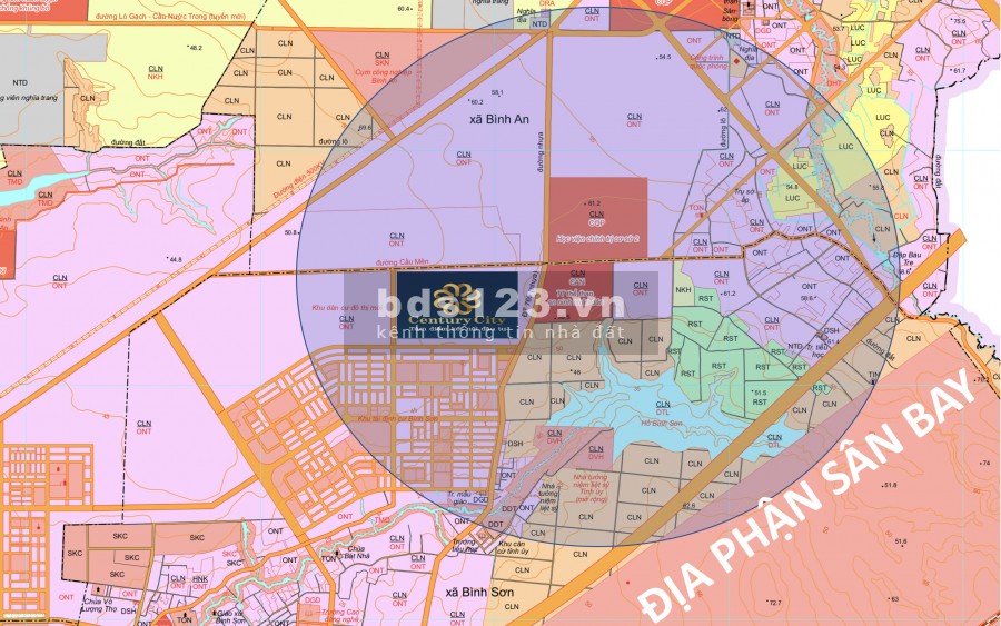 Bán đất nền dự án sân bay Long Thành, đối diện công viên 100m2