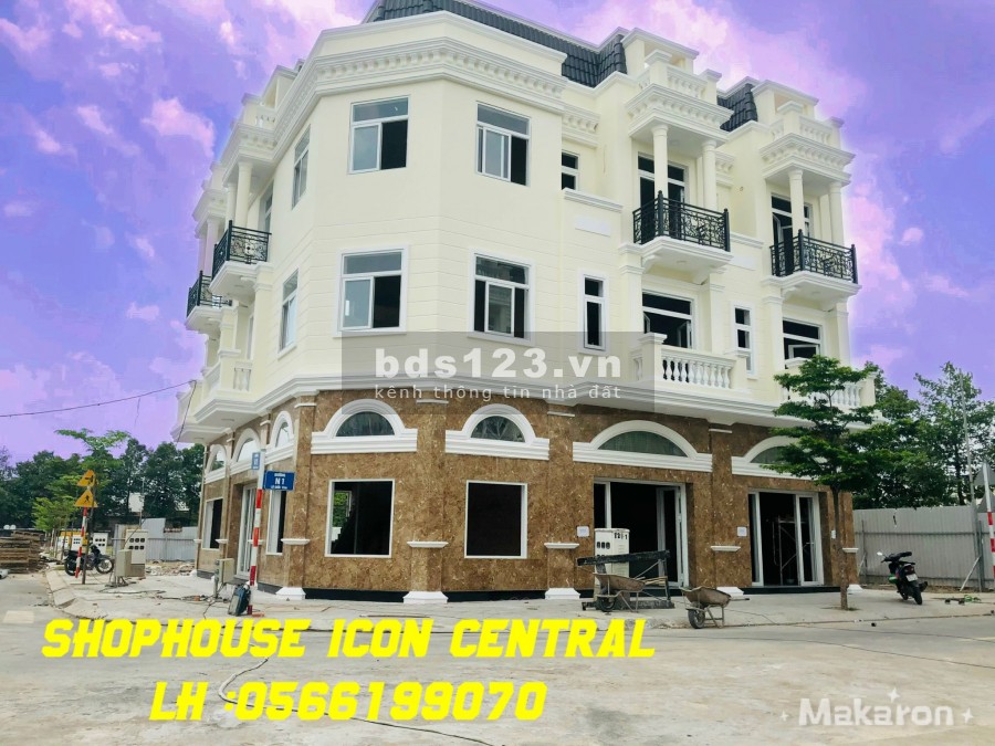 Bán Shophouse 4x15m gần các trường học, bệnh viện, sát đường DT743 gần KCN VSIP 1, NH hỗ trợ 70%