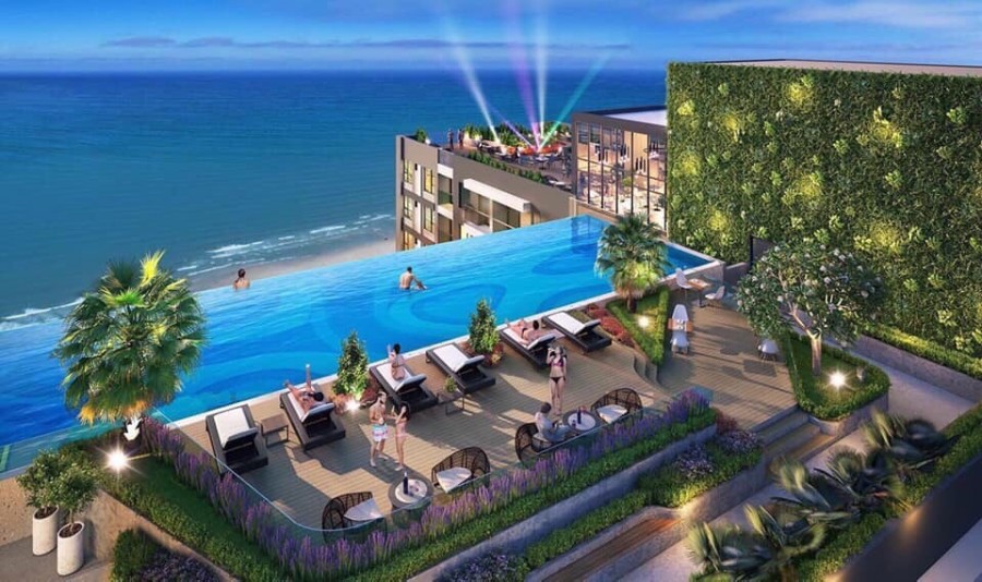 Bán căn hộ nghĩ dưỡng Vũng Tàu Pearl 2 pn, view biển tầng 28 bán giá 3.2 tỷ, lhcc