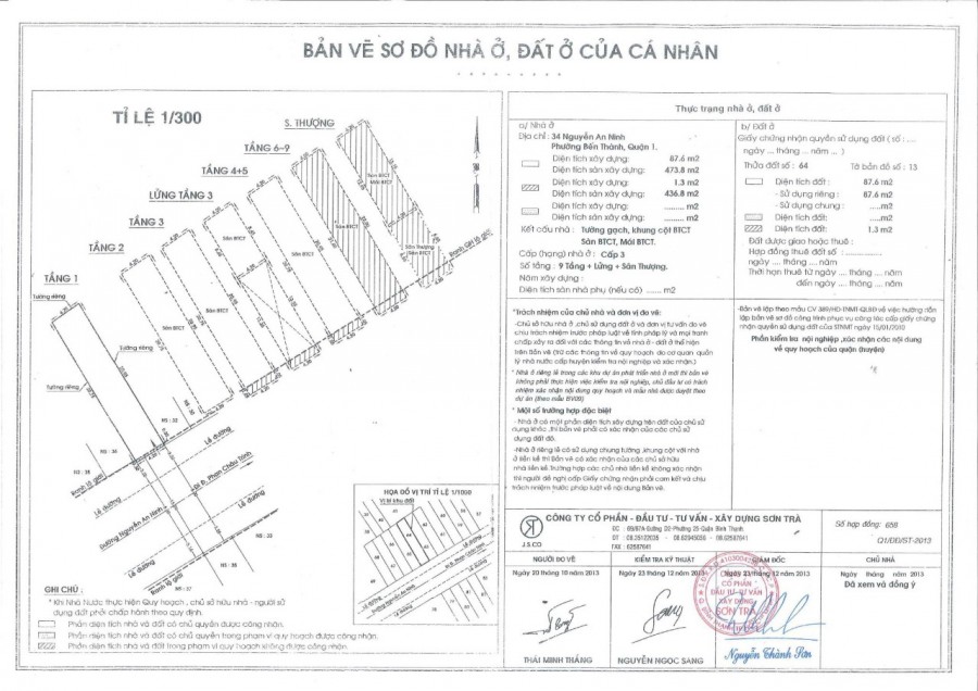 Bán Khách sạn Nguyễn An Ninh phường Bến Thành Quận 1 giá bán 99 tỷ