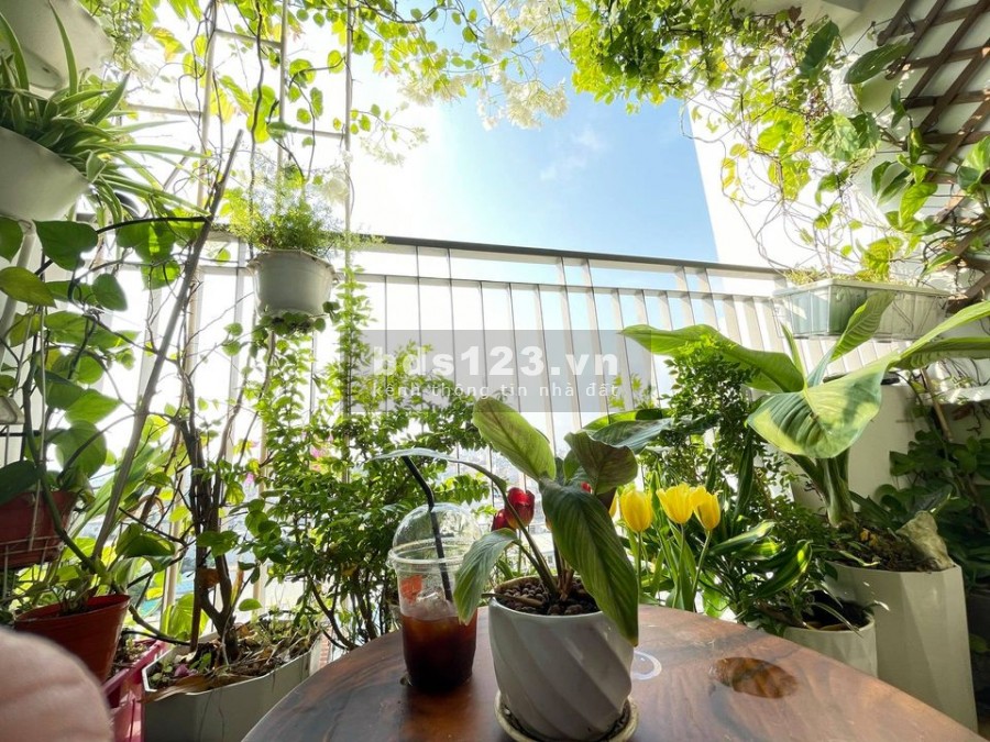 Cho thuê 2PN Opal Garden full nội thất hiện đại - 72m2 tầng trung view sông LH 0906294299