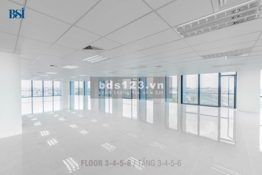 BSI Tower - Văn phòng cho thuê trung tâm Vạn Phúc Thủ Đức, diện tích sàn 704m2, giá 267.132đ/m2
