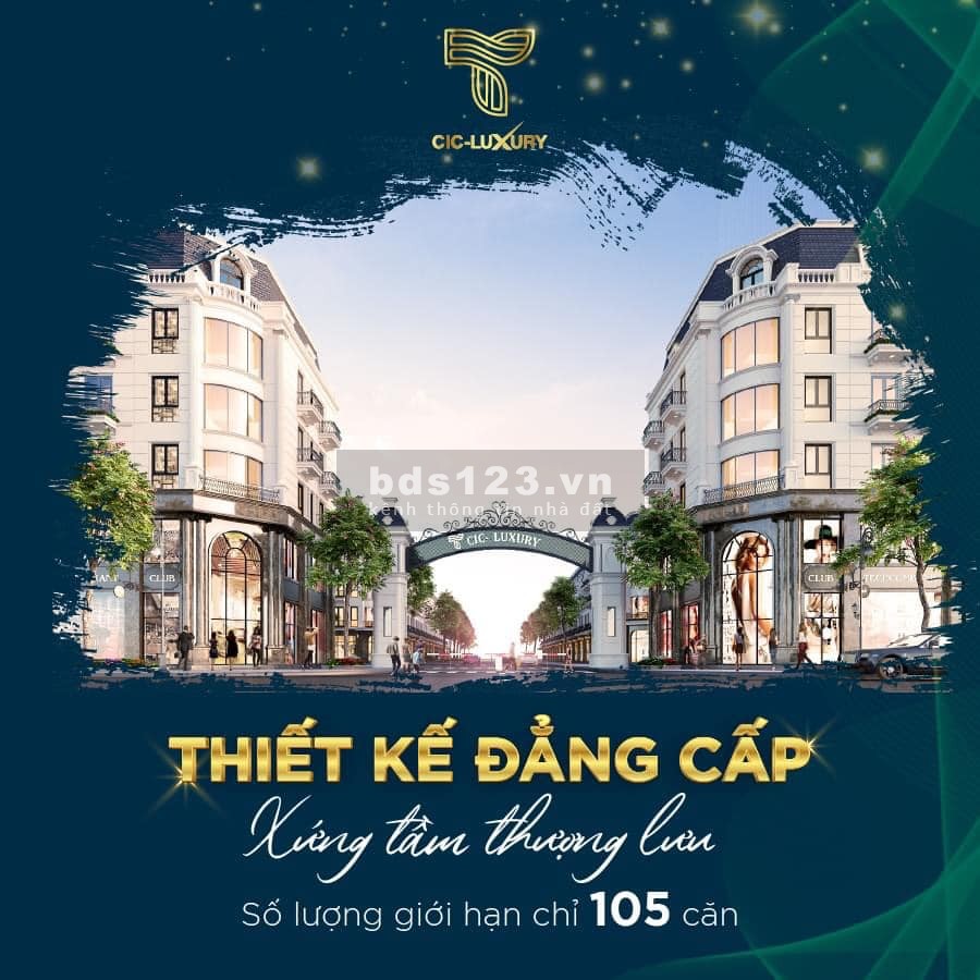 Bán shophouse trên mặt đường Hoàng Liên, mật độ xây dựng 47%