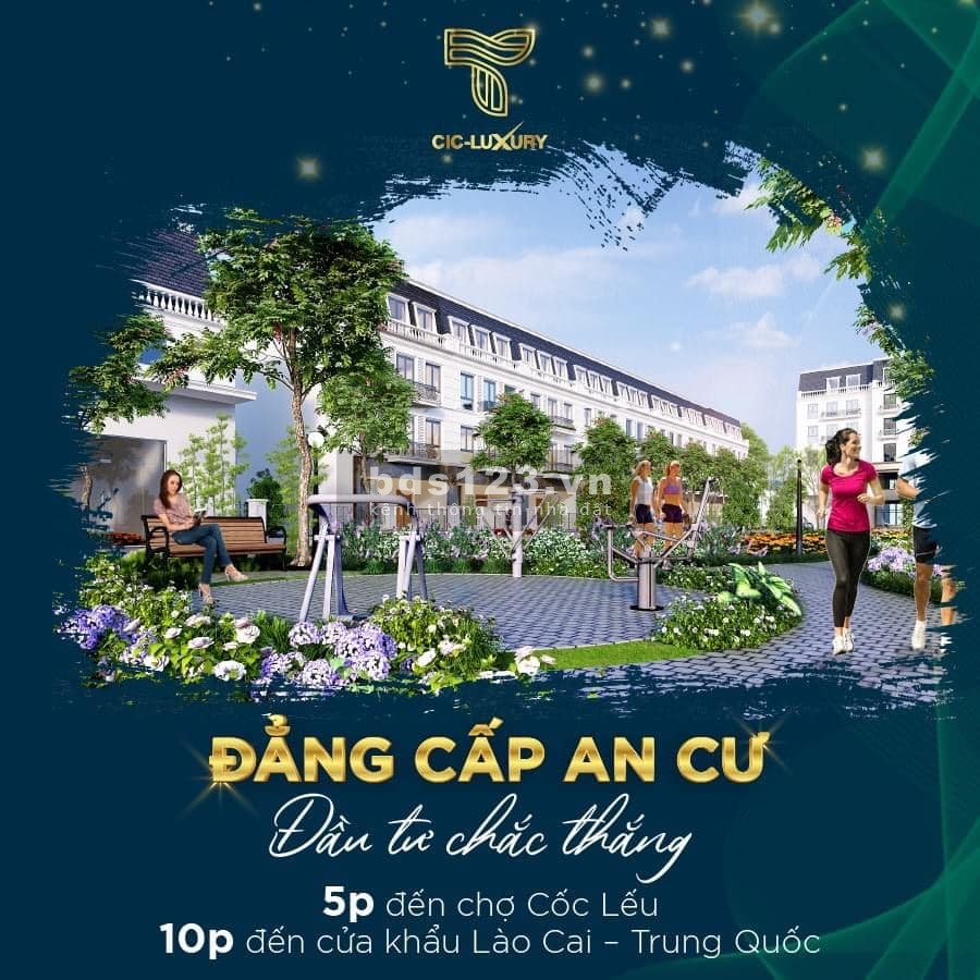 Bán shophouse trên mặt đường Hoàng Liên, mật độ xây dựng 47%