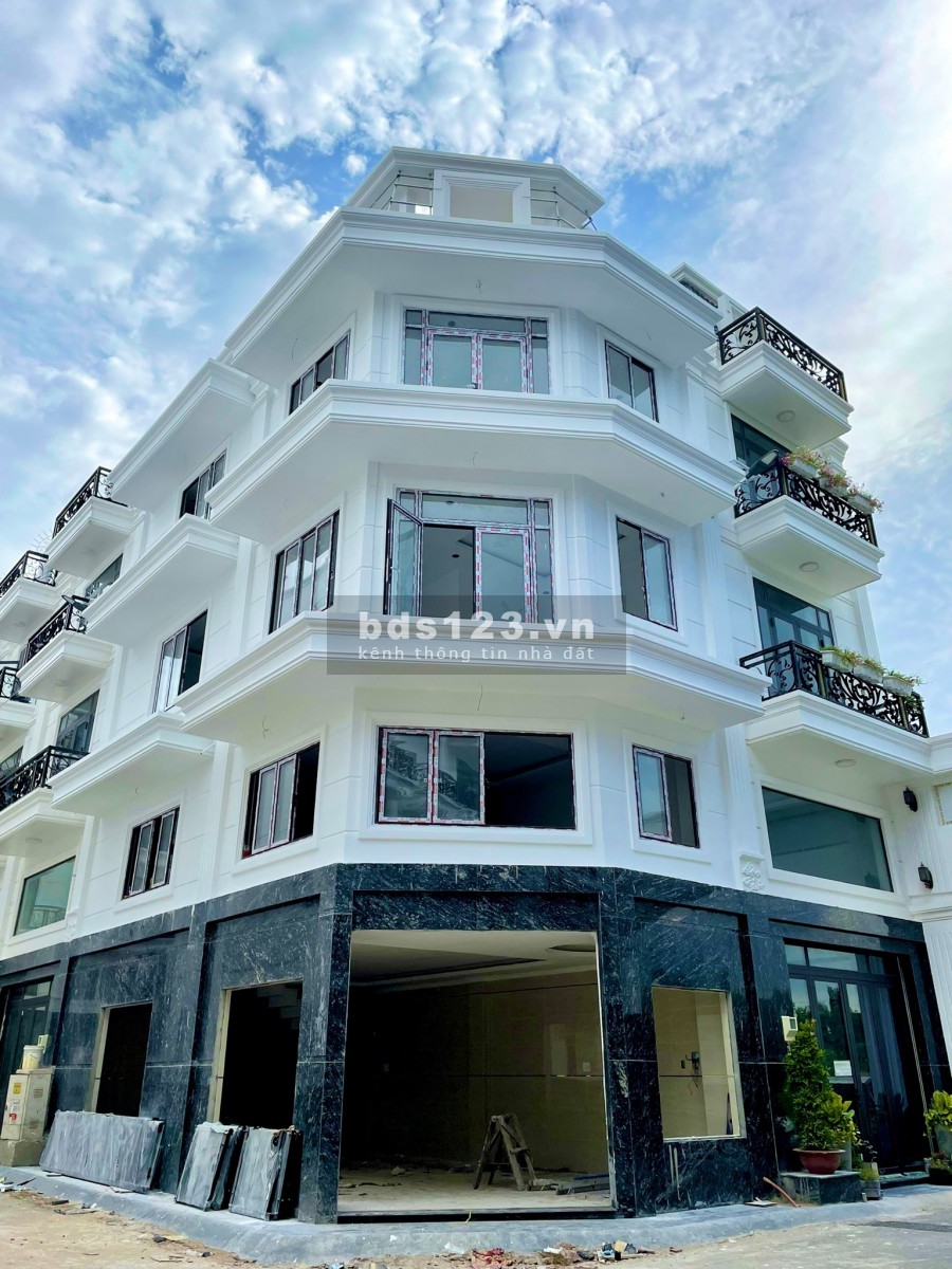 Nhà phố 5 tầng Q.12 như Cityland cực đẹp gần sông có thang máy từ 4,8 tỷ