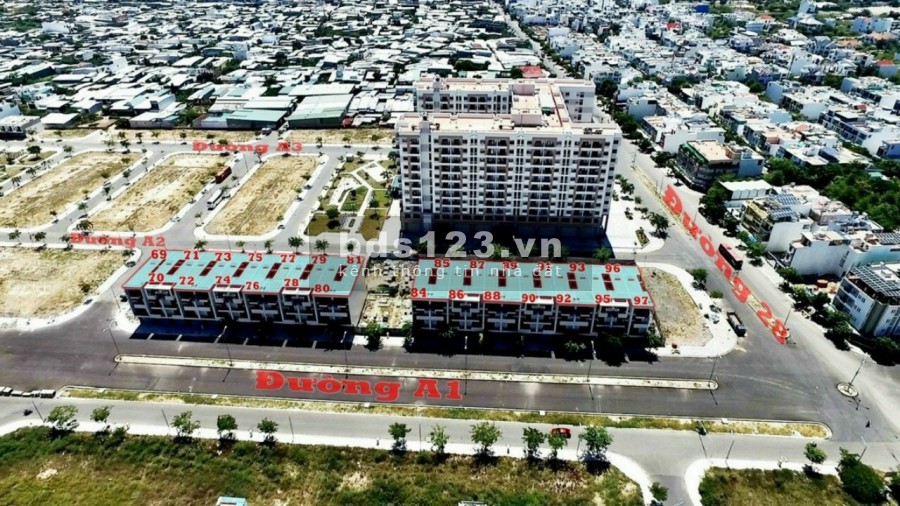 Nhà 3 tầng mặt tiền 43m VCN Phước Long 2, Nha Trang, giá 5.5 tỷ/căn