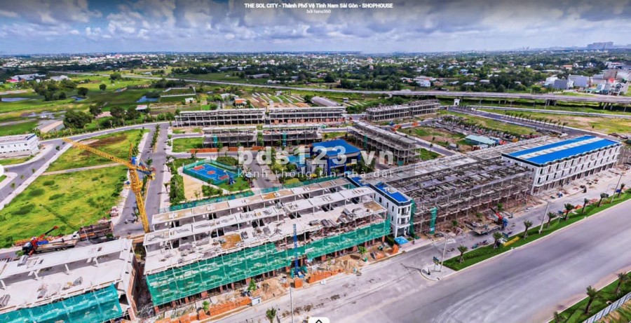 Bán đất nền dự án The Sol City, Cần Giuộc, Long An, 80m2, sổ hồng riêng từng nền