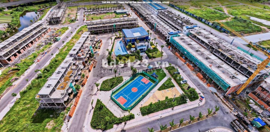 Bán đất nền dự án The Sol City, Cần Giuộc, Long An, 80m2, sổ hồng riêng từng nền