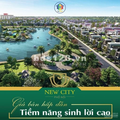 Cần bán căn shophouse mặt sau đường 61 Neww City Phố Nối Hưng Yên