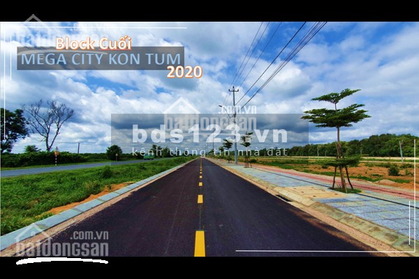 MegaCity KonTum- Đất nền biệt thự chỉ 400 triệu, dt 170m2 đã có sổ