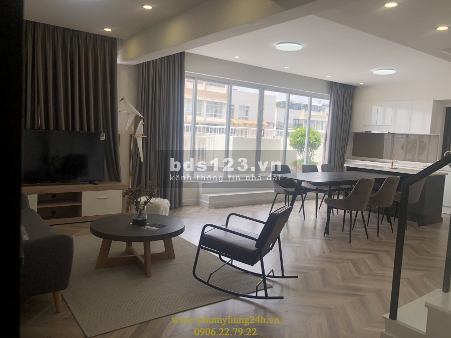 Cho Thuê Căn Hộ Penthouse Phú Mỹ Hưng 5 Phòng Ngủ Giá Thuê 47tr - 2000$ LH 0906227922
