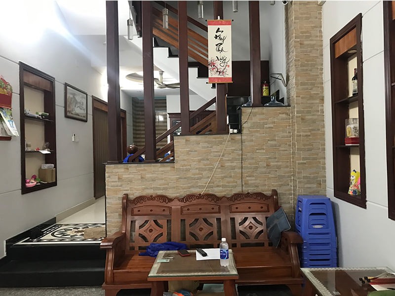Nhà 80m2 nở hậu nhẹ. nhà 4 tầng cực đẹp gò vấp xe hơi vào nhà