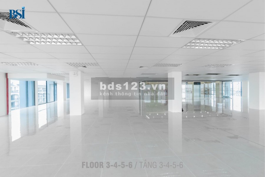 BSI Tower - Văn phòng cho thuê trung tâm Vạn Phúc Thủ Đức, diện tích sàn 704m2, giá 267.132đ/m2