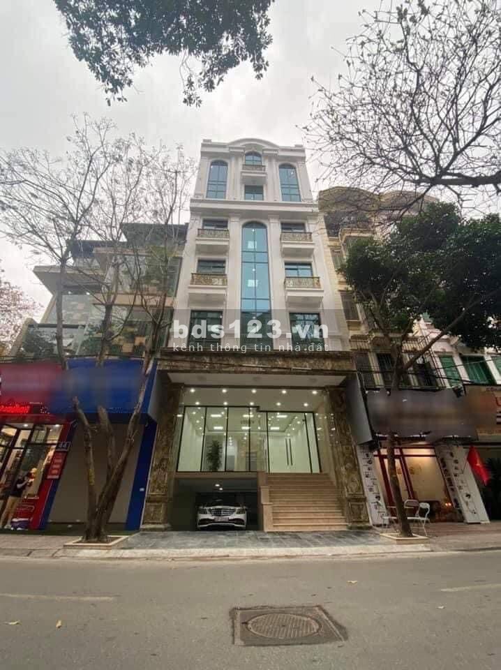 Bán toà nhà Building mặt phố Trung Phụng, mặt tiền khùng, có 2 thang máy