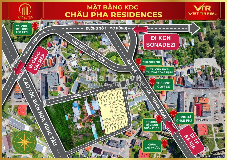 Cần tiền bán gấp lô đất nền giá rẻ ngay trung tâm thị xã Phú Mỹ