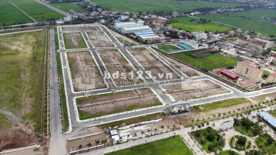Bán Đất Nền Sổ Đỏ tại KCN Viglacera Tiền Hải - Thái Bình, hệ thống hạ tầng viễn thông đồng bộ