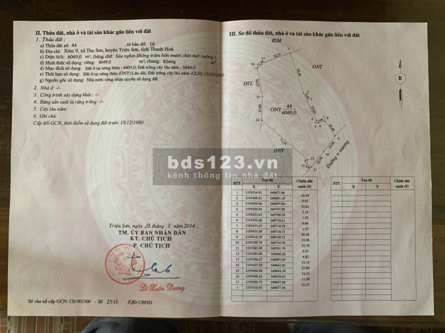 Bất động sản Thanh Hoá cơ hội đầu tư sinh lời không thể bỏ qua, lh 0865541223