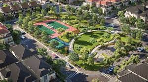 Bán lô 1.645m2 tc 100m, mặt tiền đường SHR ở Garden hill sông xoài, tx phú mỹ