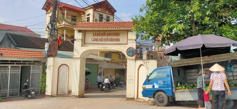 Bán đất diện tích 42.8m2, Hải Bối Đông Anh, ngõ ô tô an sinh đỉnh, lhcc