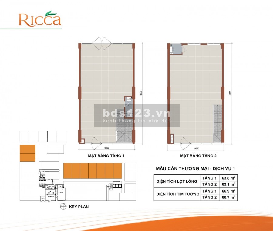 Shophouse Ricca-Mua 1 được 2. Vừa ở vừa kinh doanh chỉ với 37tr/m2.Nhất cử lưỡng tiện