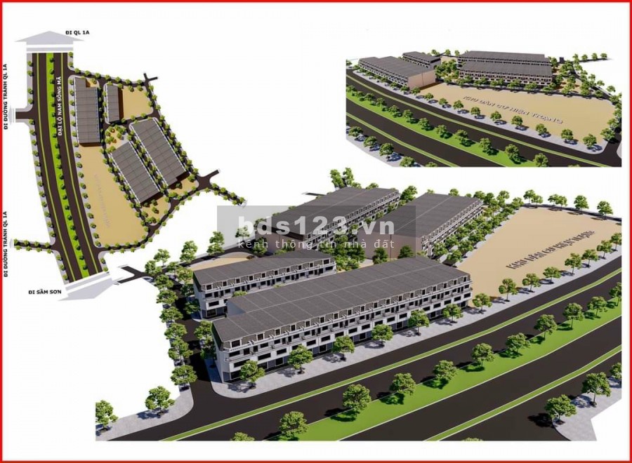Đất Đại Lộ Nam Sông Mã trung tâm Thành Phố Thanh Hóa, diện tích 90m2