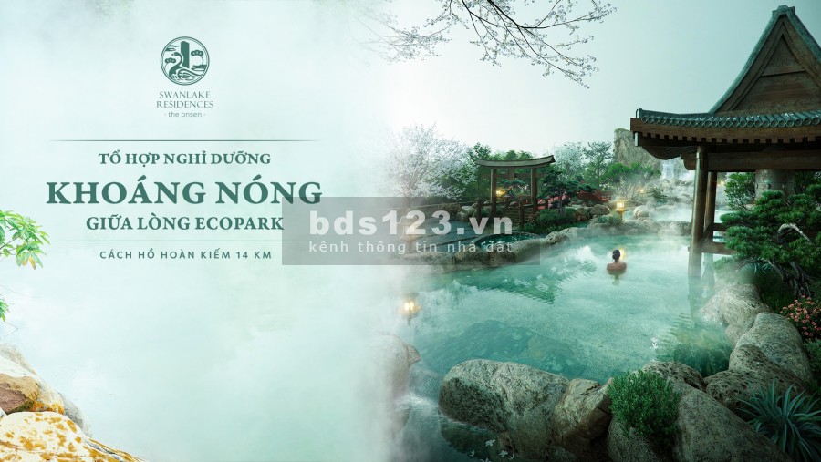 Chỉ cần vố tự có 272 triệu, có thể sở hữu căn hộ Swanlake Ecopark