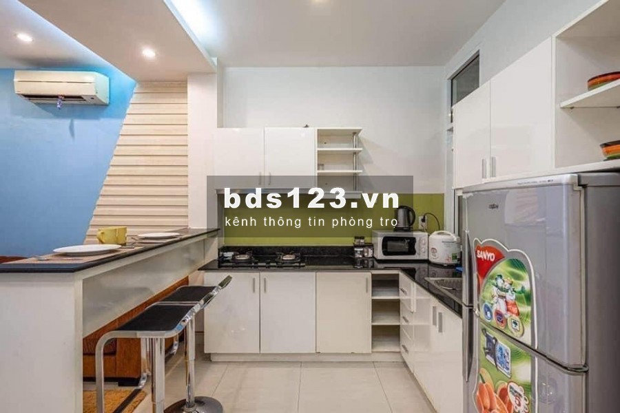 Cho thuê phòng thiết kế dạng căn hộ dịch vụ đầy đủ nội thất P13 Tân Bình