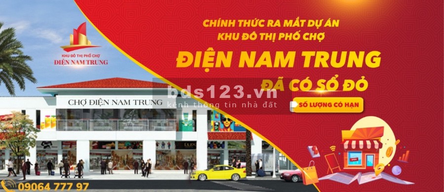 Đầu tư đất nền phố chợ chỉ với 390 triệu. Đã có sổ, hỗ trợ trả góp 15 tháng