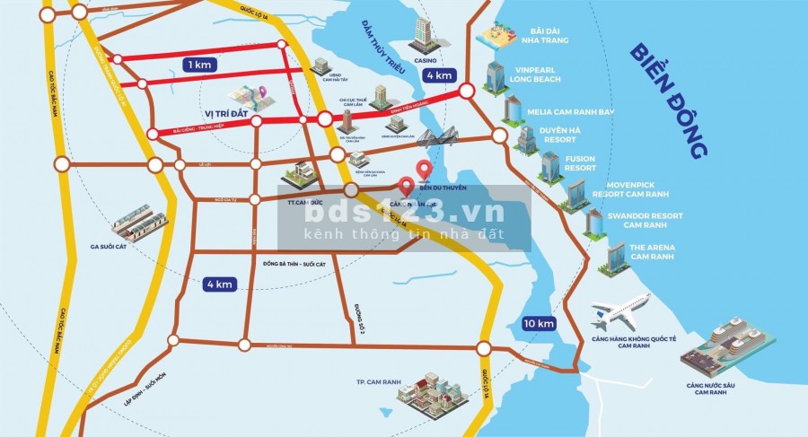 Đất nền siêu dự án mặt tiền Lê Duẩn, view trực tiếp đầm - Giá đầu tư F0