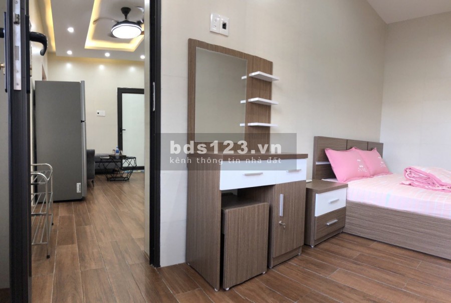 Cho thuê căn hộ chung cư Cát Bi full đồ 1 phòng ngủ tách bếp giá chỉ 7 triệu/tháng