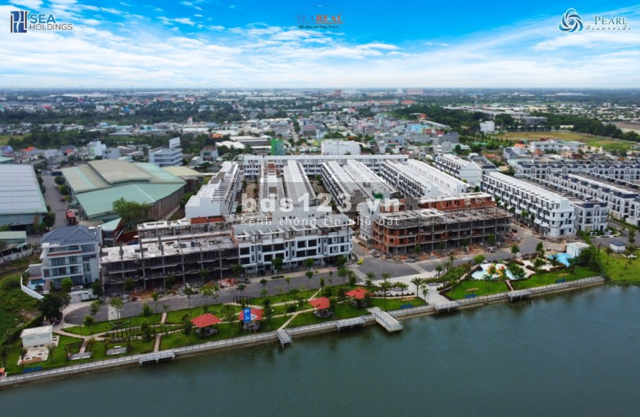 Mở bán phân khu đẹp nhất The Pearl Riverside trung tâm Bến Lức